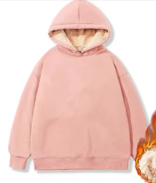 Dame Fleecejakke med Hette 7