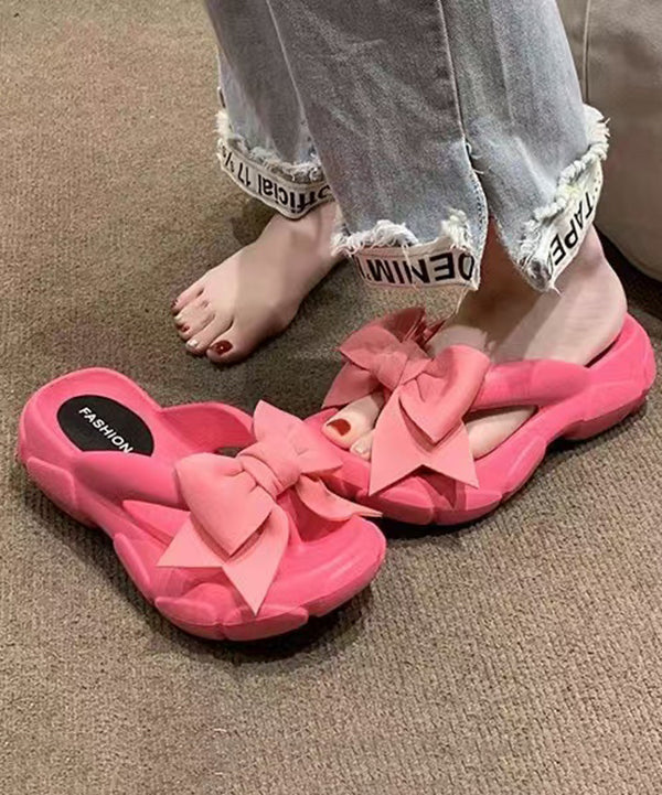Dame Flip Flops med Sløyfe 1