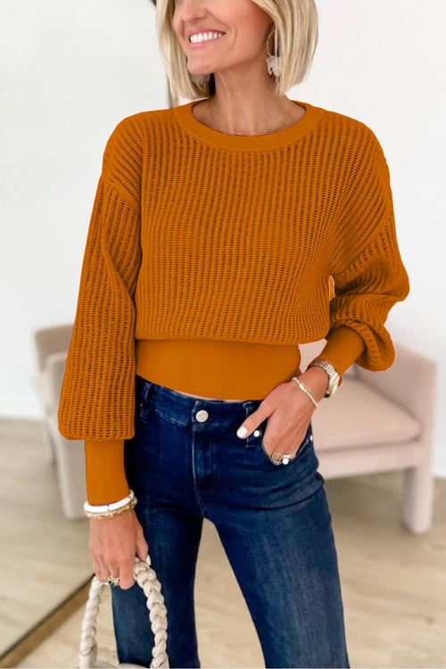 Dame Genser Crewneck med Utskjæring Moderne Stil 3