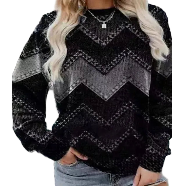 Dame Genser Trendy Moderne Design Allsidig 0