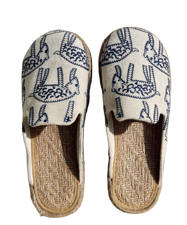 Dame Glidesandaler Broderte Med Unike Detaljer 0