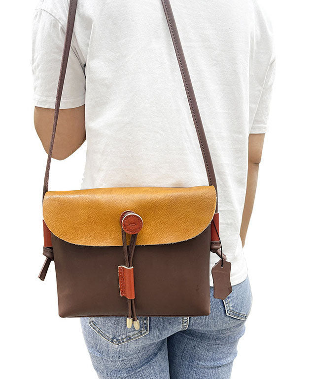 Dame Håndveske Satchel i Brun 2