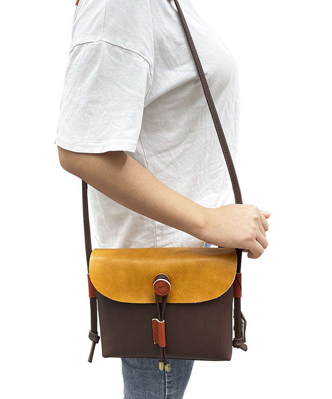 Dame Håndveske Satchel i Brun 3