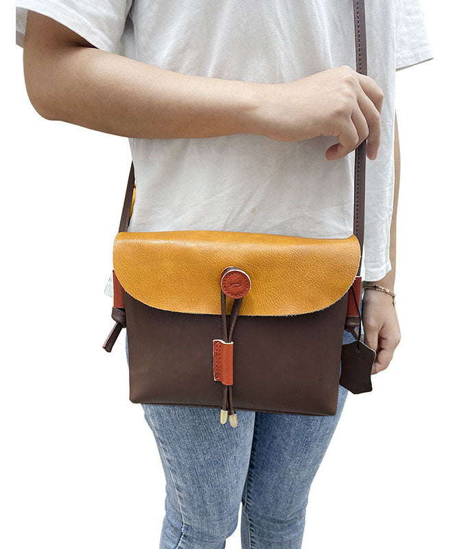 Dame Håndveske Satchel i Brun 4