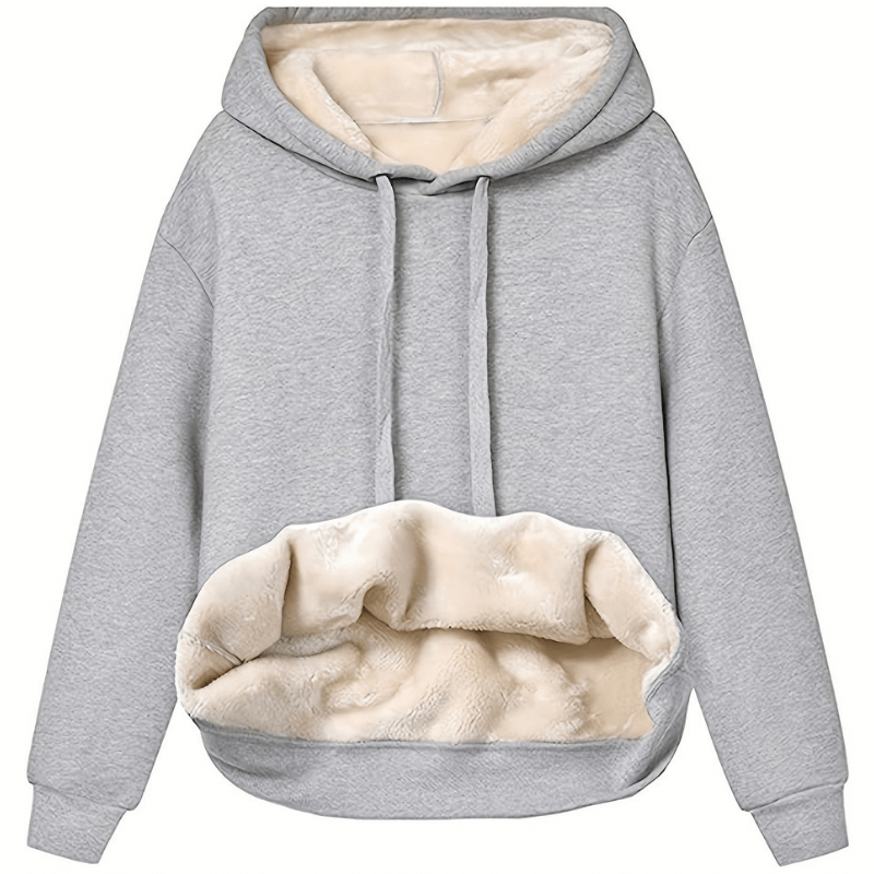 Dame Hettegenser Fleeceforet Uformell Stil 3