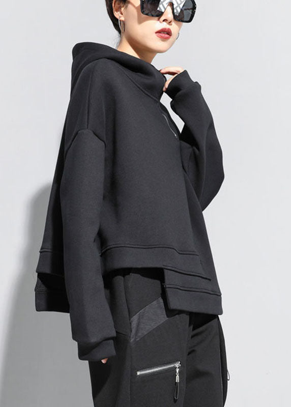 Dame Hettegenser med Asymmetrisk Design 2