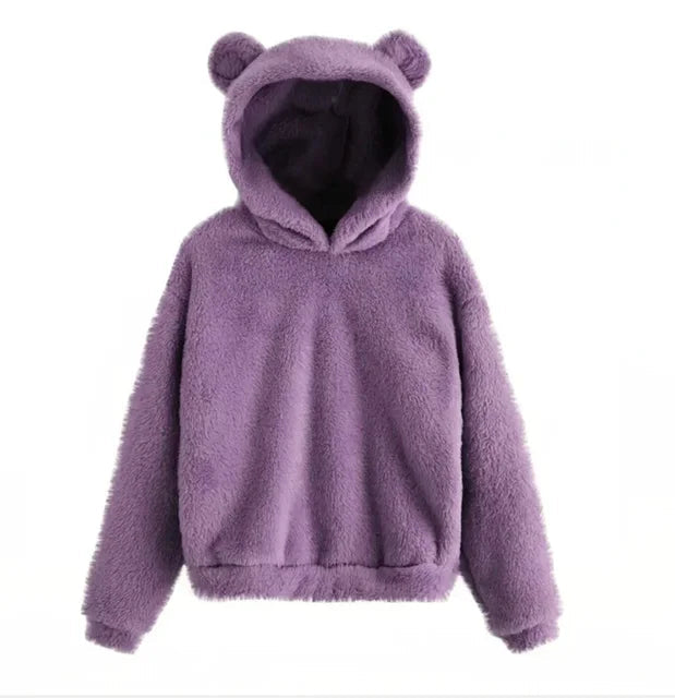 Dame Hettegenser med Kaninører 12