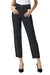 Dame Høyt Liv Mom Fit Jeans Vasket Svart 0