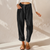 Dame Høytliv Corduroy Bukser Vintage Stil 6