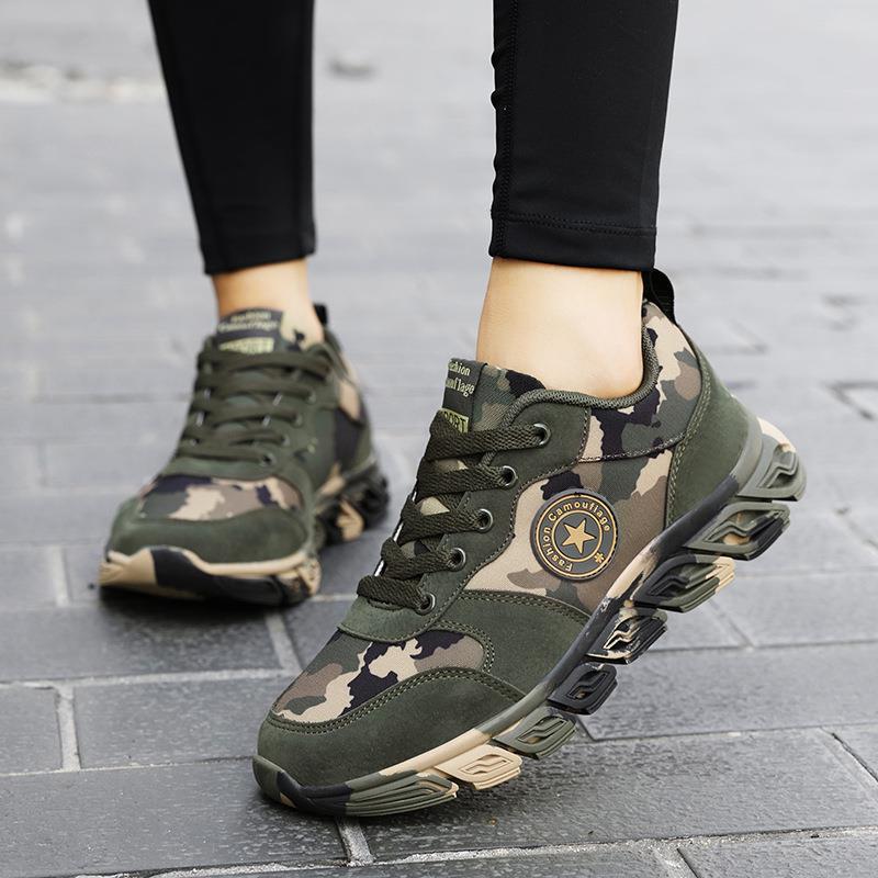 Dame Joggesko Kamuflasjemønster Trendy Design 2