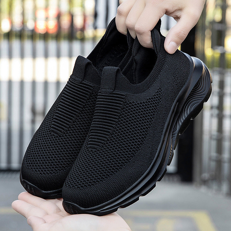 Dame Joggesko Slip-On med Elastisk Design for Komfort og Godt Grip 1