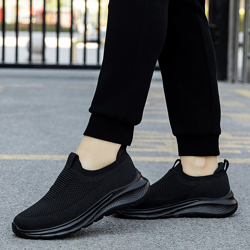Dame Joggesko Slip-On med Elastisk Design for Komfort og Godt Grip 2
