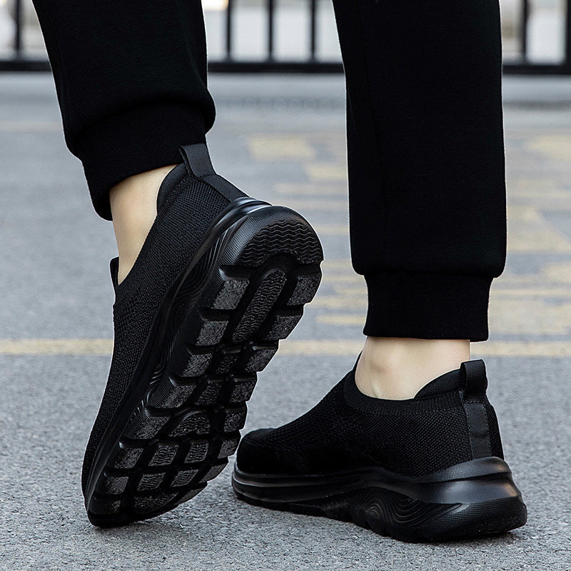 Dame Joggesko Slip-On med Elastisk Design for Komfort og Godt Grip 4