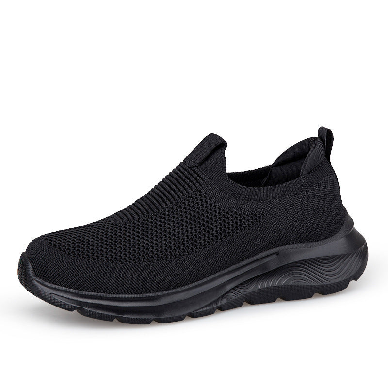 Dame Joggesko Slip-On med Elastisk Design for Komfort og Godt Grip 7
