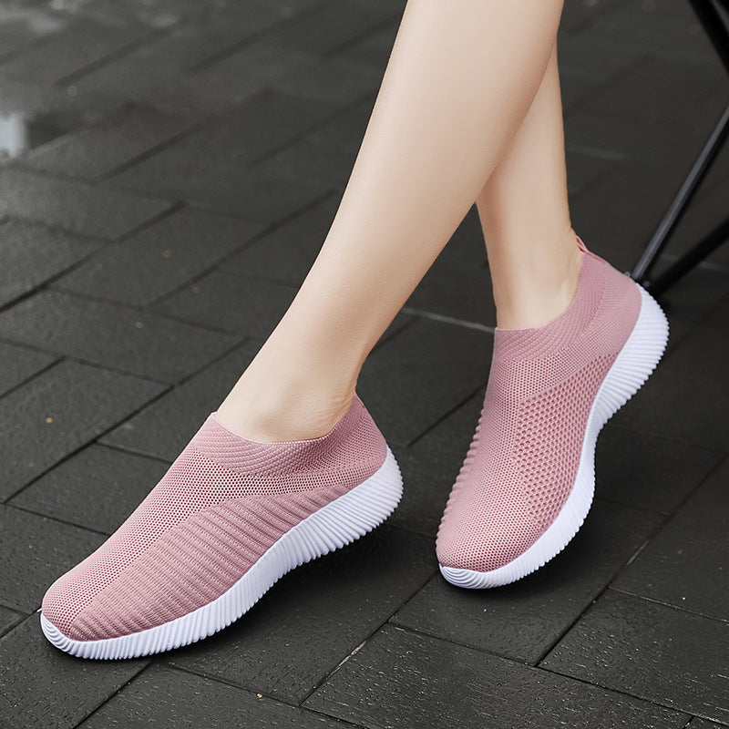 Dame Joggesko Slip-On med Pustende Design 1