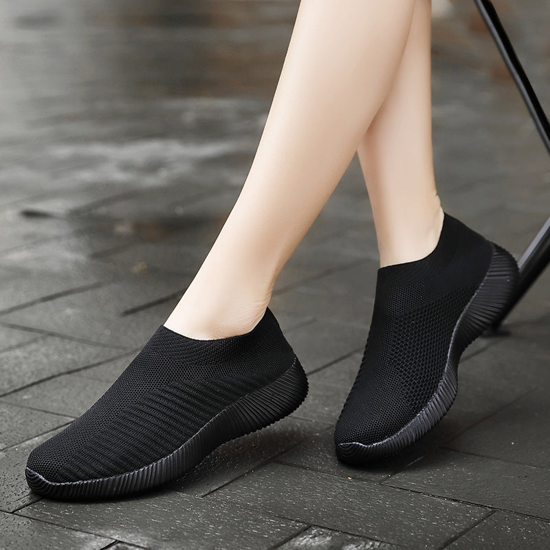 Dame Joggesko Slip-On med Pustende Design 4
