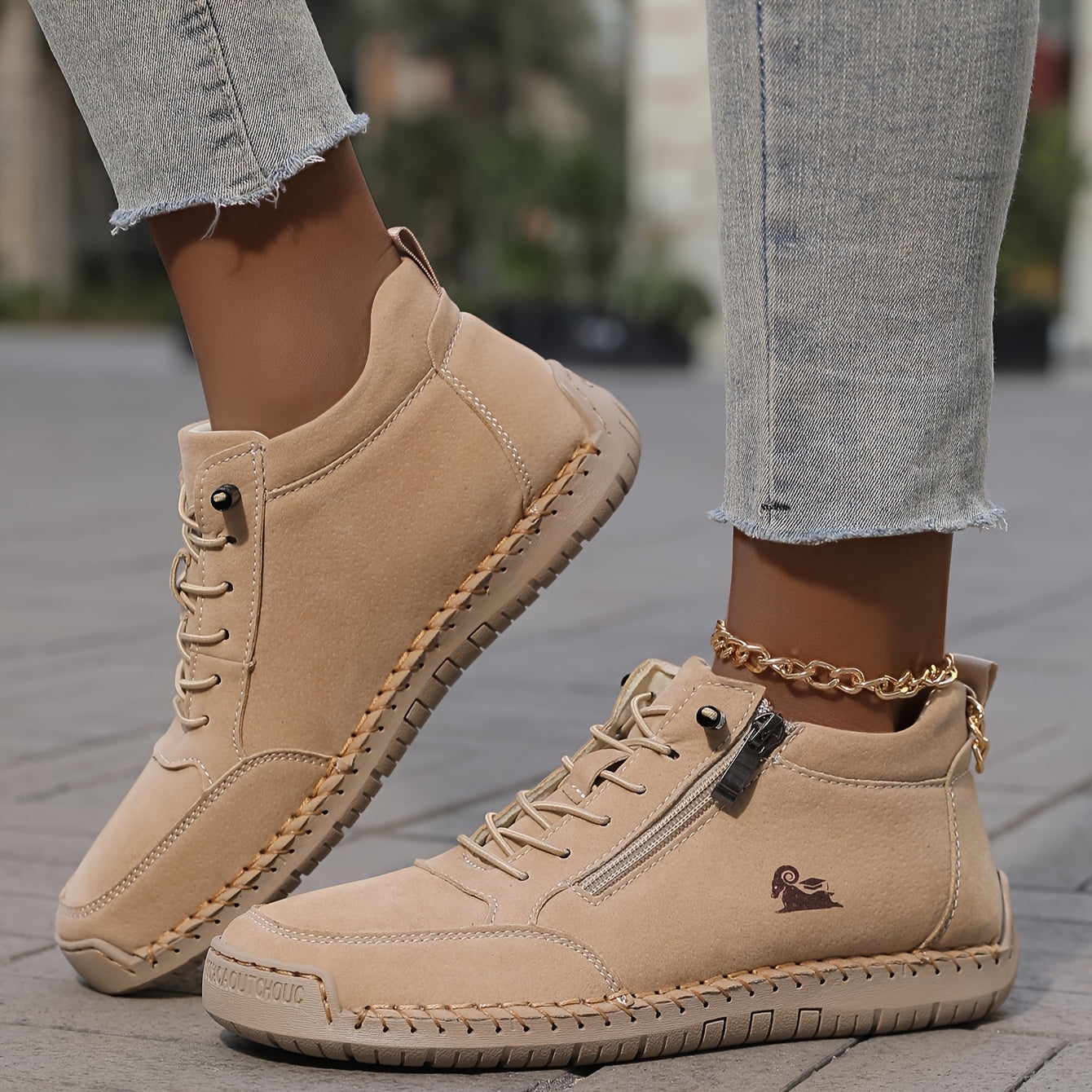 Dame Joggesko med Glidelås 9