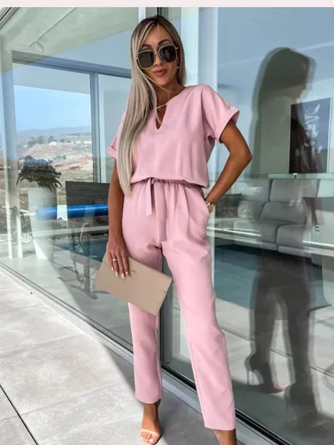 Dame Jumpsuit Bohemsk Stil 2