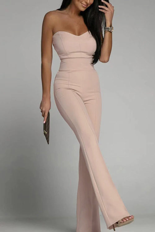 Dame Jumpsuit Høy Midje Moderne Design Lett Materiale 1