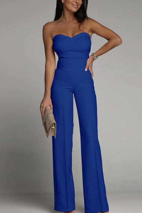 Dame Jumpsuit Høy Midje Moderne Design Lett Materiale 3