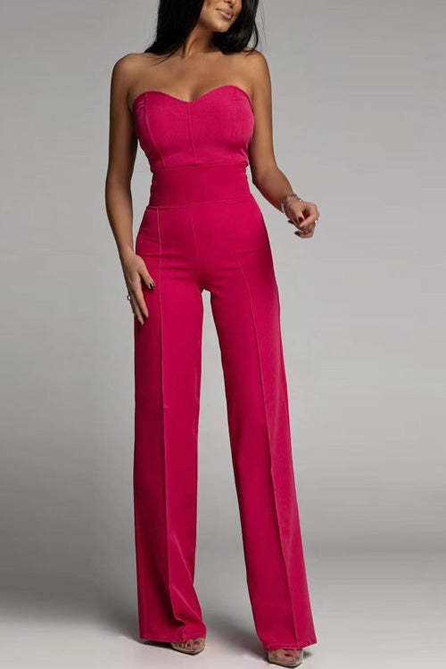 Dame Jumpsuit Høy Midje Moderne Design Lett Materiale 5