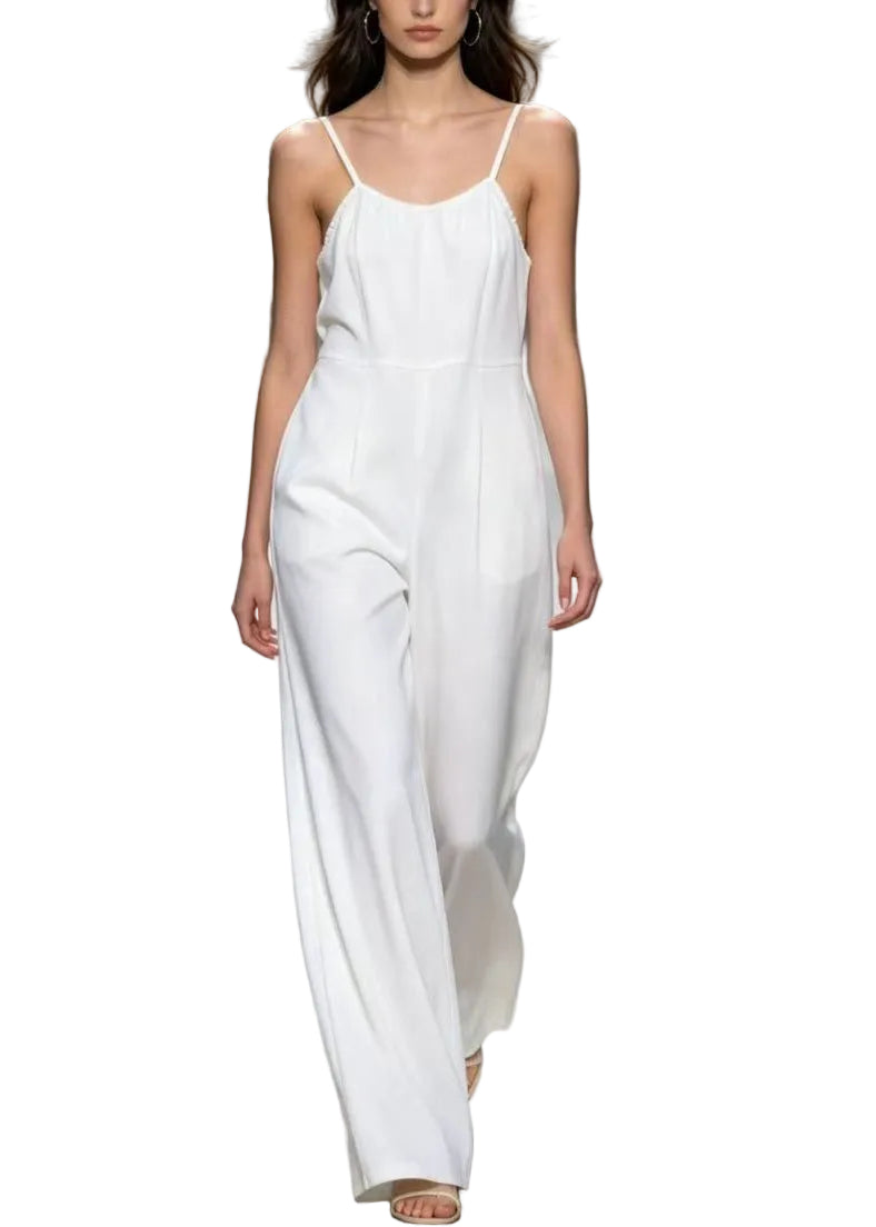 Dame Jumpsuit Høy Midje Patchwork Sommerstil 0