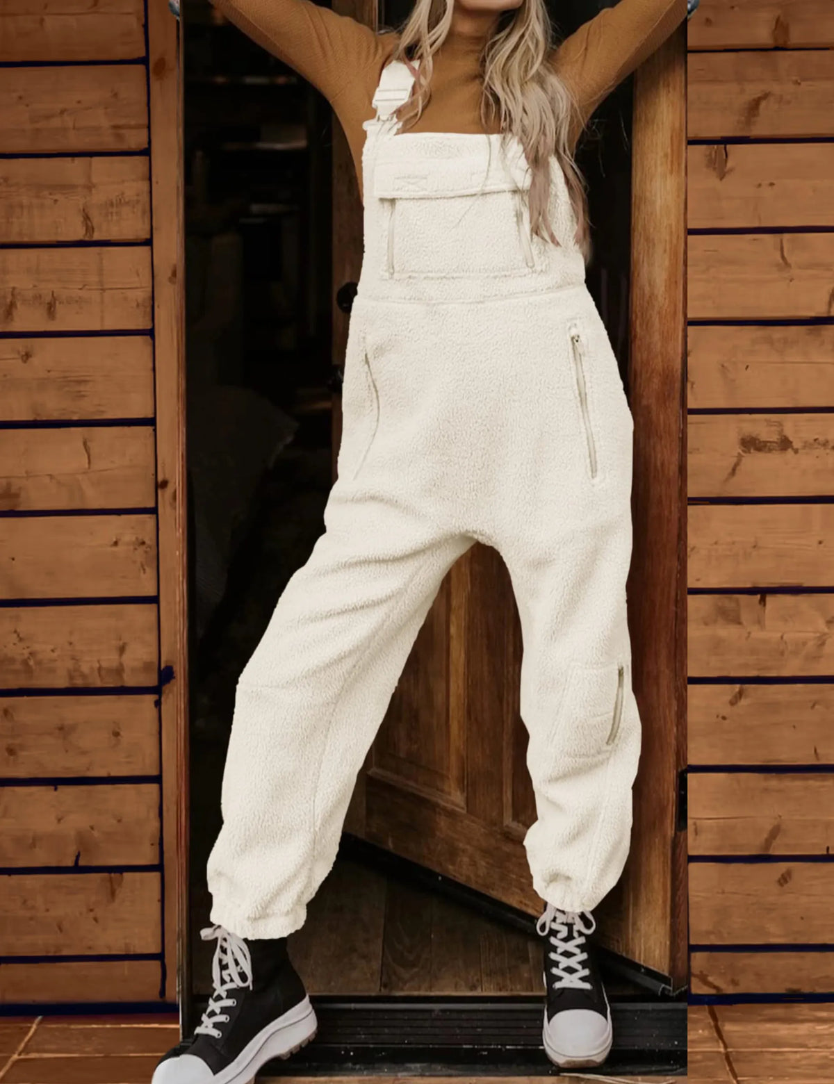 Dame Jumpsuit Komfortabel Design 0