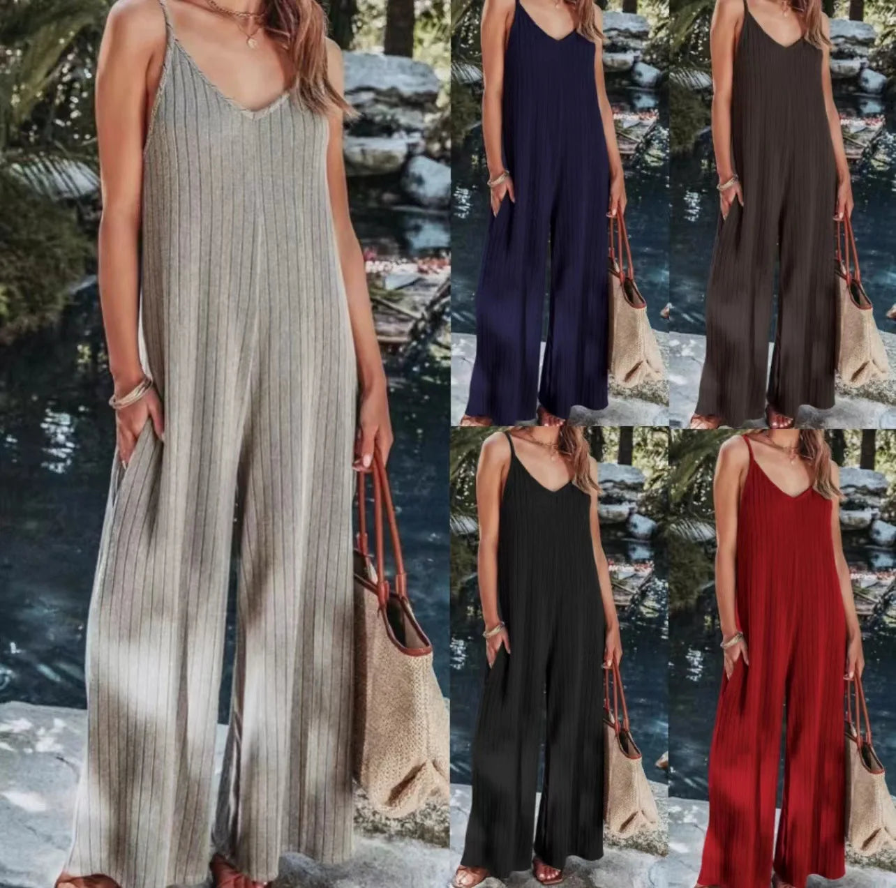 Dame Jumpsuit Ryggløs 0