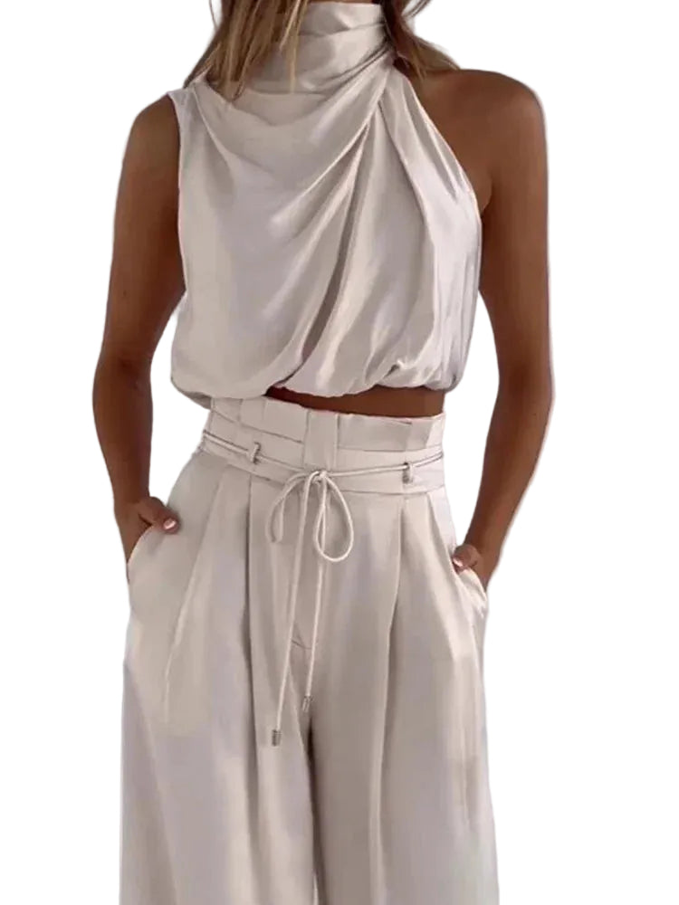 Dame Jumpsuit To Delt Stil 0