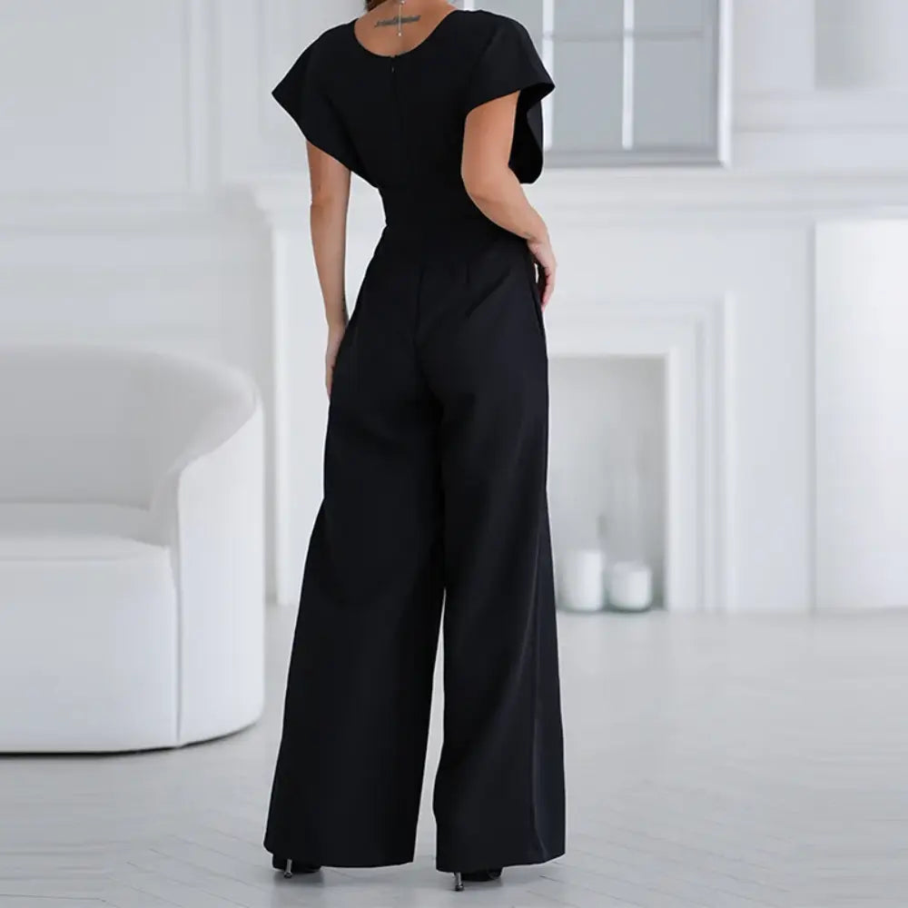 Dame Jumpsuit med Brede Ben 2