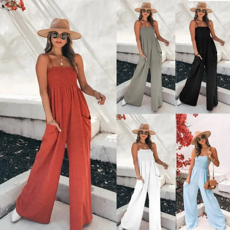 Dame Jumpsuit med Løs Passform 5