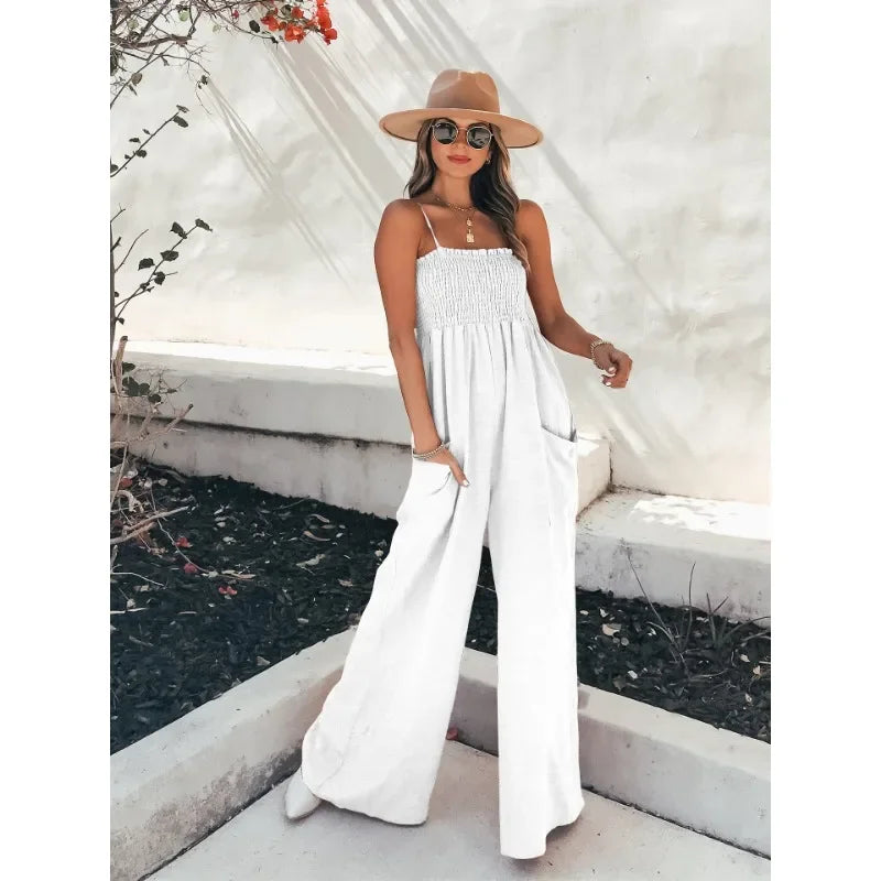 Dame Jumpsuit med Løs Passform 9