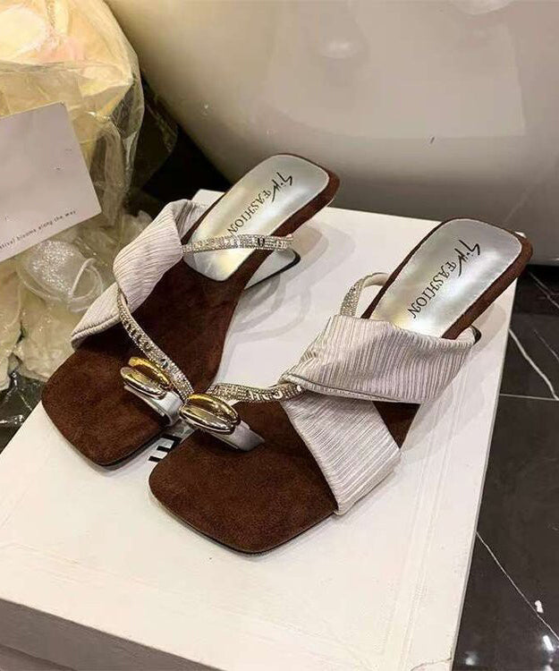 Dame Kile Sandaler Peep Toe Moderne Stil 2