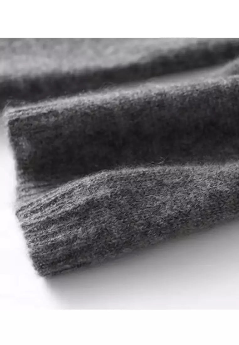 Dame Kjole Strikket Elegant Design Myk Stoff 3