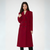 Dame Klassisk Frakk Elegant Design 5