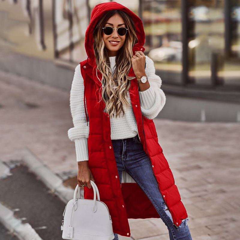Dame Lang Hettegenser Urban Stil 4