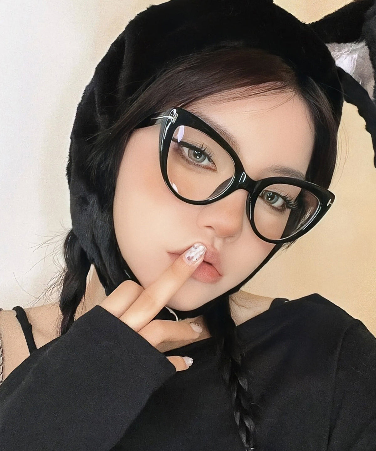Dame Lesebriller Cat Eye Stil 4