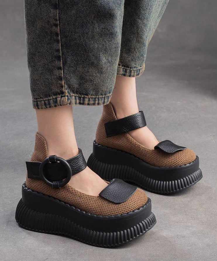 Dame Loafer Sko med Plattform 2