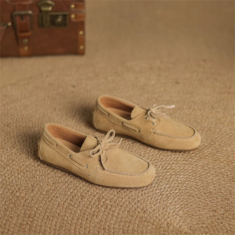 Dame Loafers Flats Komfortable 6