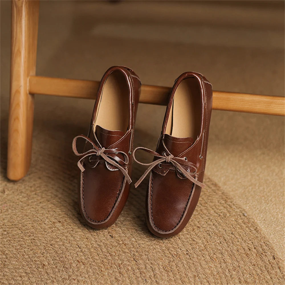 Dame Loafers Flats Komfortable 7