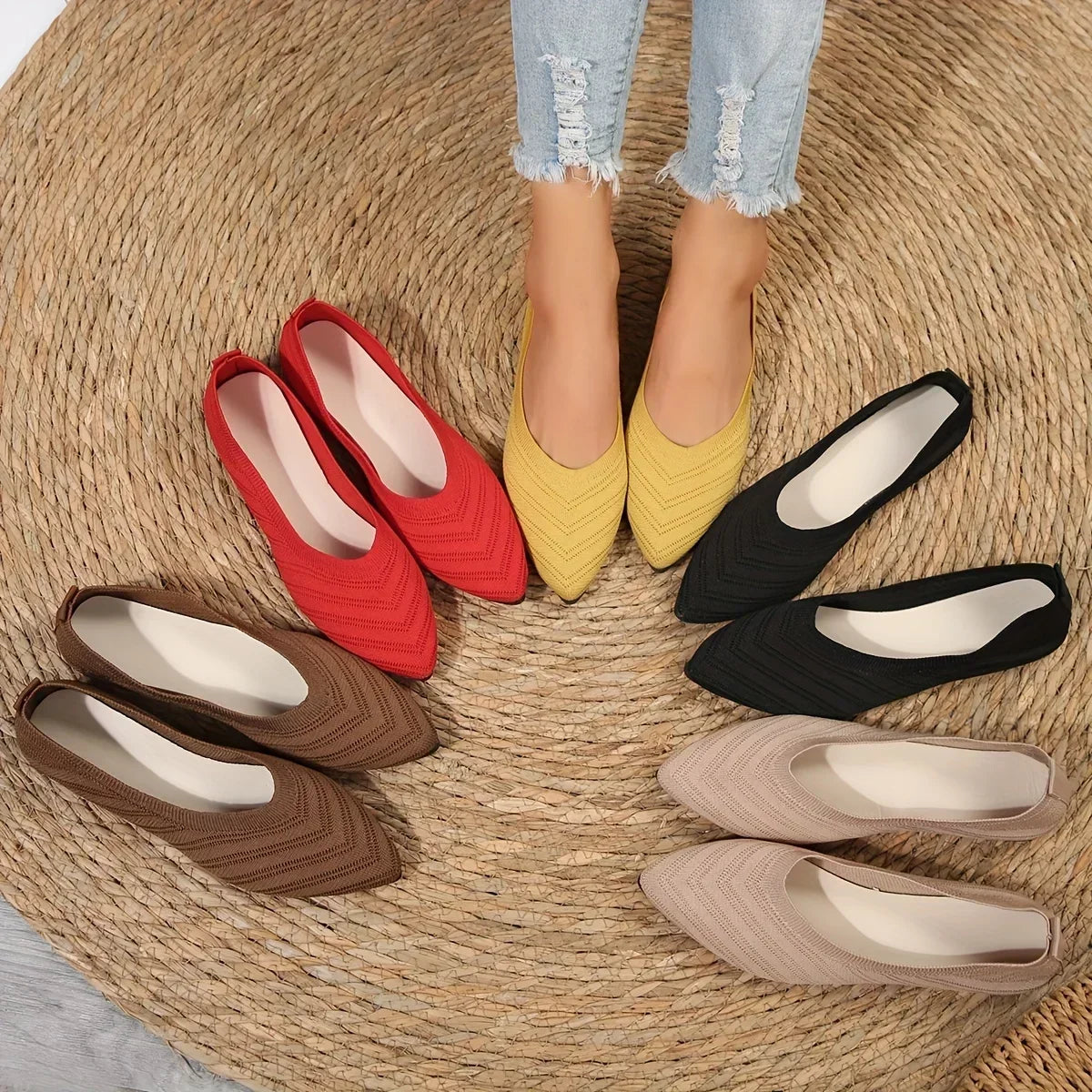 Dame Loafers Slip-On Sko 1