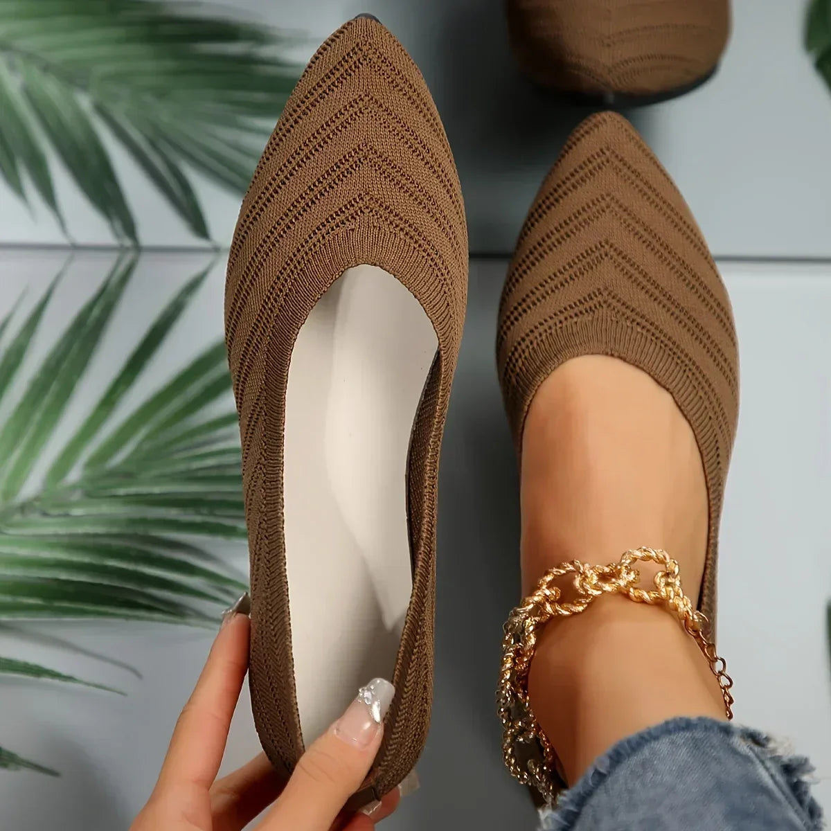Dame Loafers Slip-On Sko 6