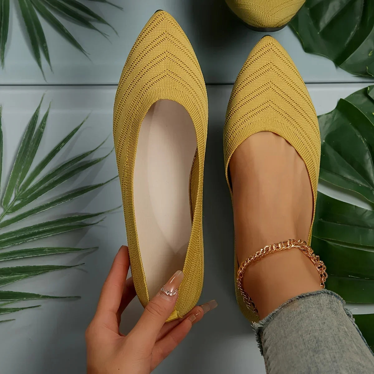 Dame Loafers Slip-On Sko 7