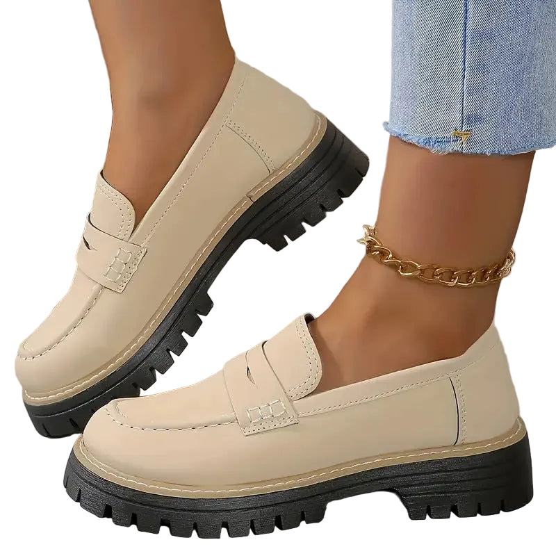 Dame Loafers med Chunky Såle 0
