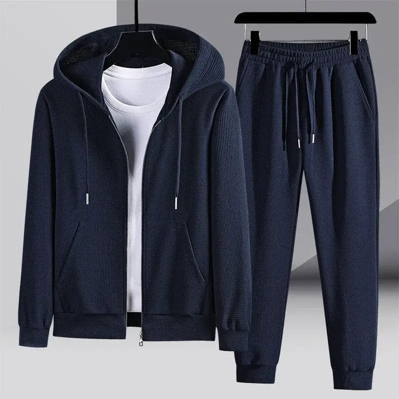 Dame Loungewear Sett Vaffelstrikket 10