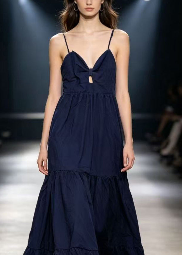 Dame Maxi-kjole Ermeløs Patchwork Design 2