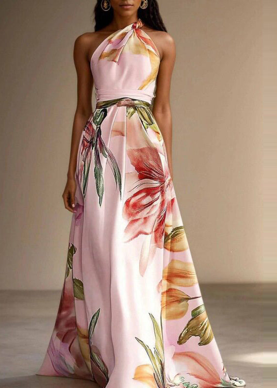 Dame Maxi Kjole Asymmetrisk Design 2