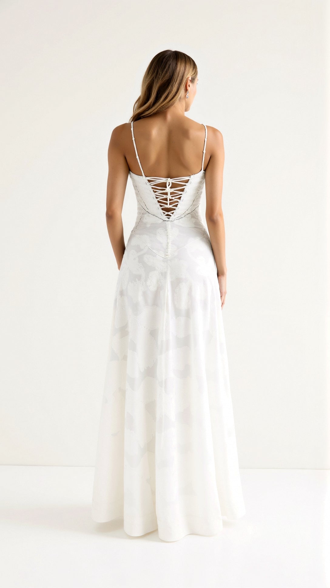 Dame Maxikjole Bustier Stil for Bryllup 4