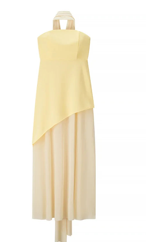 Dame Maxikjole Uten Stropper Vintage Design til Bryllup 7