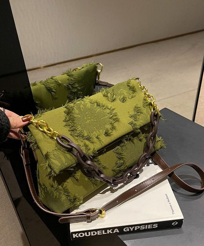 Dame Messenger Bag med Kjede 0